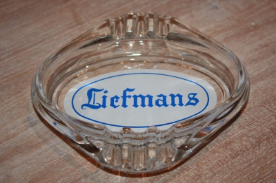 Vintage asbak Oudenaardse brouwerij Liefmans
